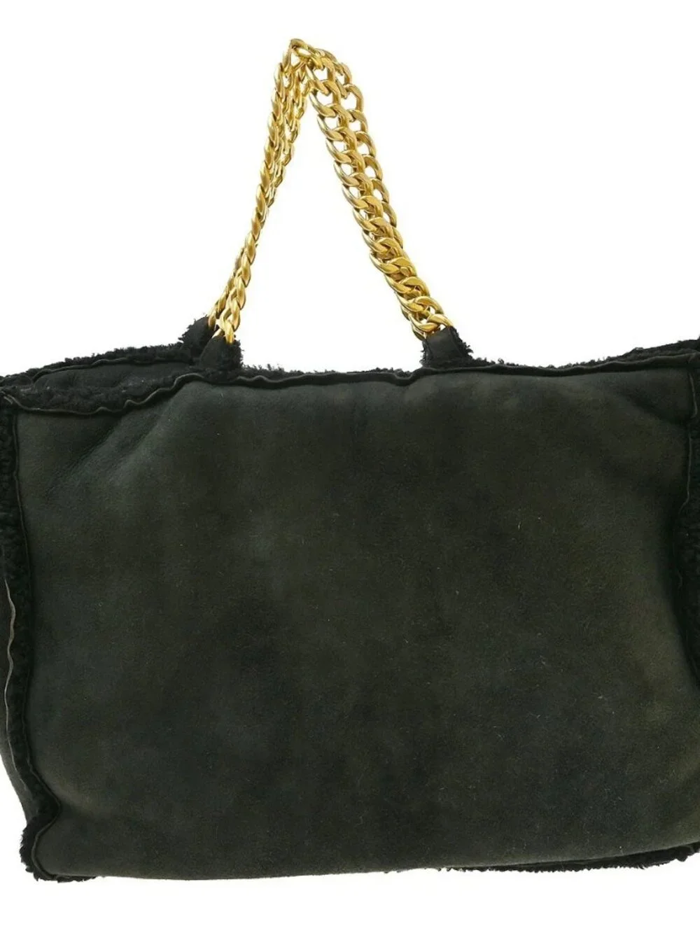 Best08 Chanel Black Mouton Handbag RQ04874